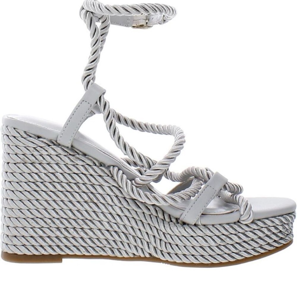 NEW Guess Rope Wedges Size 7.5 - Picture 2 of 4